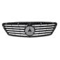 Preview: Sport Kühlergrill Chrom Silber für Mercedes Benz S-Klasse (W221) ab 2005-2006