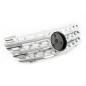Preview: Kühlergrill chrom silber passend für Mercedes ML W164 05-08 Vormopf