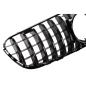 Preview: Kühlergrill Schwarz für Mercedes GLC X253 + Kamera Sport-Panamericana GT
