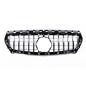 Preview: Kühlergrill schwarz chrom passt an Mercedes W117 CLA 13-16 Sport-Panamericana GT