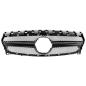 Preview: Sport Kühlergrill Schwarz Glanz passt für Mercedes C117 W117 CLA Mopf + 45 AMG