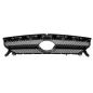 Preview: Sport Kühlergrill Schwarz Glanz passt für Mercedes C117 W117 CLA Mopf + 45 AMG