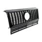 Preview: Kühlergrill Frontgrill Schwarz glanz für Mercedes G Modell W463 90-18