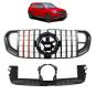 Preview: Kühlergrill Frontgrill schwarz GT-R Carbon Look für MERCEDES GLS (X167) 2018-