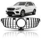 Preview: Kühlergrill Chrom passt für Mercedes GLE (ML) W166 15-18 + Sport-Panamericana GT
