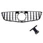 Preview: Kühlergrill Frontgrill Schwarz für Mercedes W204 S204 C204 Panamericana 07-15