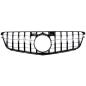 Preview: Kühlergrill Frontgrill Schwarz für Mercedes W204 S204 C204 Panamericana 07-15