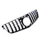 Preview: Kühlergrill Frontgrill Schwarz für Mercedes W204 S204 C204 Panamericana 07-15
