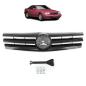 Preview: Sport Kühlergrill Schwarz glanz für Mercedes Benz SL (R129) ab 1989-2001