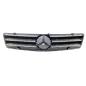 Preview: Sport Kühlergrill Schwarz glanz für Mercedes Benz SL (R129) ab 1989-2001