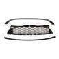 Preview: Mini Cooper R56 R57 R58 R59 Kühlergrill SET 3-teilig 2006-2009 hochglanz Schwarz