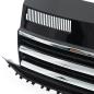 Preview: Kühlergrill Schwarz Glanz Leiste Chrom für VW T6 Multivan Transporter 2015-2019