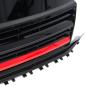 Preview: Kühlergrill Schwarz Glanz Leiste Rot für VW T6 Multivan Transporter 2015-2019