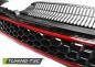 Preview: Sportgrill / Kühlergrill für Volkswagen Golf 6 09-12 schwarz/rot in Wabengitter Design