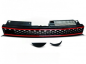 Preview: Sportgrill / Kühlergrill für Volkswagen Golf 6 09-12 schwarz/rot in Wabengitter Design