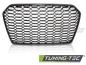 Preview: Wabengitter Sportgrill / Kühlergrill für Audi A6 4G (C7) Facelift 14-18 Hochglanz schwarz
