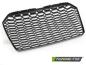 Preview: Wabengitter Sportgrill / Kühlergrill für Audi A6 4G (C7) Facelift 14-18 Hochglanz schwarz