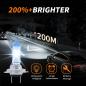 Preview: H7 LLCTOOLS HALOGEN LAMPEN XENON LOOK OPTIK EFFEKT BIRNEN SUPER WHITE 55W