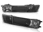 Preview: Klarglas Frontblinker / Nebelscheinwerfer für VW Golf 3 91-97 / Vento 92-98 schwarz
