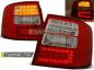 Preview: LED Rückleuchten für Audi A6 C5 4B Avant Bj. 97-04 Rot/Chrom mit LED Blinker