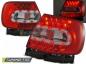 Preview: LED Rückleuchten für Audi A4 B5 Limo Bj. 94-00 Rot/Chrom
