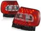 Preview: LED Rückleuchten für Audi A4 B5 Limo Bj. 94-00 Rot/Chrom