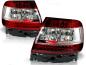 Preview: LED Rückleuchten für Audi A4 B5 Limo Bj. 94-00 Rot/Chrom