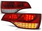 Preview: LED Rückleuchten für Audi Q7 4L Bj. 05-09 Rot/Chrom