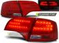 Preview: LED Rückleuchten für Audi A4 B7 (8E) Avant Bj. 04-08 Rot/Chrom