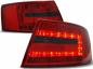 Preview: LED Rückleuchten für Audi A6 C6 4F Limo Bj. 04-08 Rot/Smoke 6-PIN