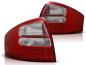 Preview: LED Rückleuchten für Audi A6 C5 4B Limo Bj. 97-04 Rot/Chrom