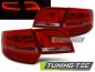 Preview: LED Lightbar Rückleuchten für Audi A3 8P Sportback Bj. 04-08 Rot/Chrom