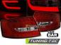 Preview: LED Lightbar Rückleuchten für Audi A6 C6 4F Limo Bj. 04-08 Rot/Chrom 6-PIN