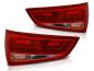 Preview: LED Lightbar Rückleuchten für Audi A1 + Sportback Bj. 10-14 Rot/Chrom
