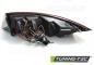 Preview: Voll LED Lightbar Rückleuchten für Audi TT 06-14 Rot/Chrom dynamischer Blinker