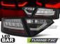 Preview: LED Lightbar Rückleuchten für Audi A5 Coupe Sportback Bj. 07-11 Schwarz