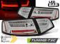 Preview: LED Lightbar Rückleuchten für Audi A6 C6 4F Limo Bj. 08-11 Chrom