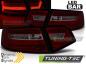 Preview: LED Lightbar Rückleuchten für Audi A6 C6 4F Limo Bj. 08-11 Rot/Smoke