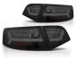 Preview: LED Lightbar Rückleuchten für Audi A6 C6 4F Limo Bj. 08-11 Schwarz Smoke
