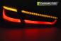 Preview: LED Lightbar Rückleuchten für Audi A3 8V Bj. 12-16 Rot/Smoke
