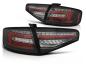 Preview: Voll LED Lightbar Rückleuchten für Audi A4 B8 (8K) Bj. 11-15 Schwarz für LED