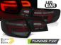 Preview: Voll LED Lightbar Rückleuchten für Audi A3 8P Sportback 04 -Schwarz dynamischen Blinker