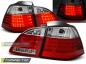 Preview: LED Rückleuchten für BMW E61 Touring Bj. 04-07 Rot/Chrom