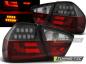 Preview: LED Lightbar Rückleuchten für BMW E90 Limo Bj. 05-08 Rot/Schwarz
