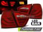 Preview: LED Lightbar Rückleuchten für BMW E90 Limo Bj. 05-08 Rot
