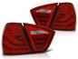 Preview: LED Lightbar Rückleuchten für BMW E90 Limo Bj. 05-08 Rot