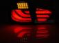 Preview: LED Lightbar Rückleuchten für BMW E90 LCI Limo Bj. 08-12 Rot/Chrom