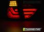 Preview: LED Lightbar Rückleuchten für BMW E91 LCI Touring Bj. 08-12 Rot/Chrom