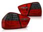 Preview: LED Lightbar Rückleuchten für BMW E90 Limo Bj. 05-08 Rot/Smoke
