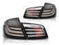 Preview: LED Lightbar Rückleuchten für BMW F10 Bj. 10-13 Schwarz LED Blinker